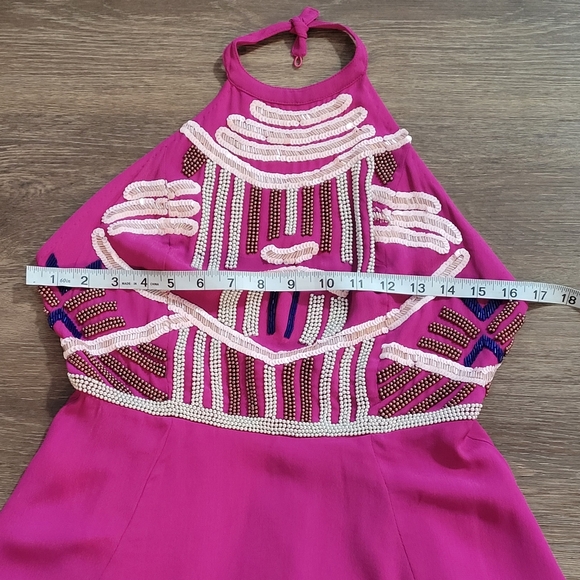 NWT Revolve NBD X Haven Pink Cocktail Beaded Mini Dress sz S - Picture 7 of 16